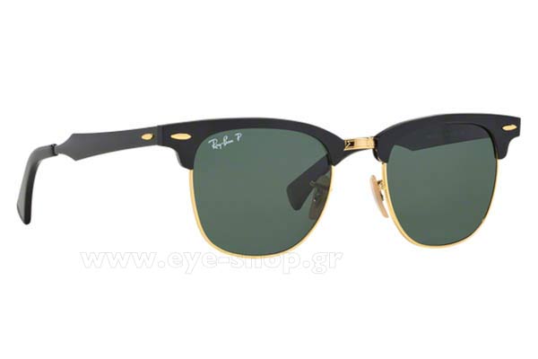 Occhiali Rayban Clubmaster 3507 136/N5 polarized Krystal