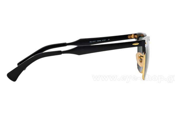 Rayban modello Clubmaster 3507 di colore 136/N5 polarized Krystal