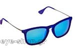 Occhiali da Sole Uomo Rayban CHRIS-4187 608155 Velvet size 54