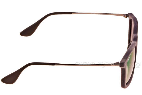 Rayban modello CHRIS 4187 di colore 60774V Velvet