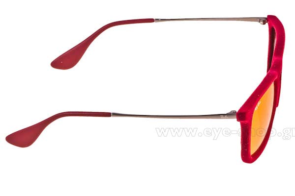 Rayban modello CHRIS 4187 di colore 60786Q Velvet