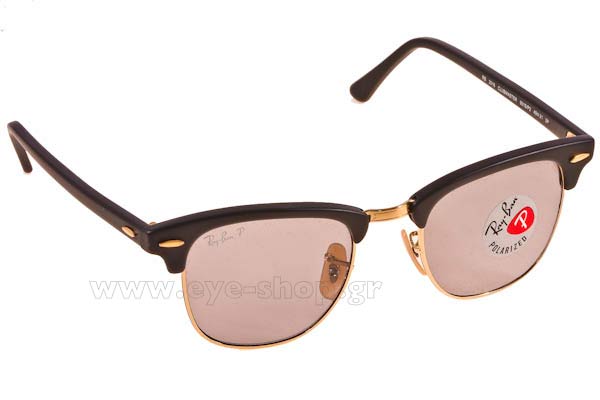Occhiali Rayban 3016 Clubmaster 901SP2 Polarized