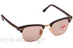 Occhiali da Sole Unisex Rayban 3016-Clubmaster 901SP2 Polarized size 49