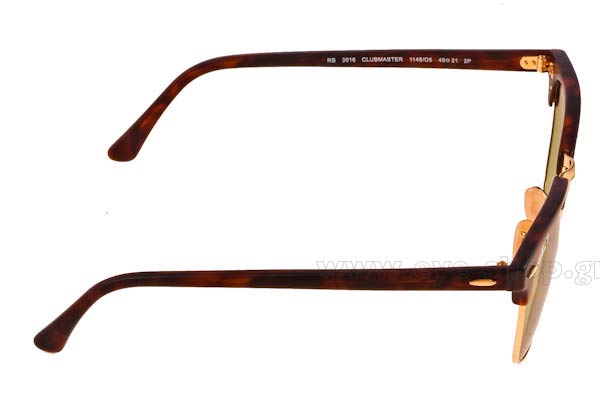 Rayban modello 3016 Clubmaster di colore 1145O5 Polarized