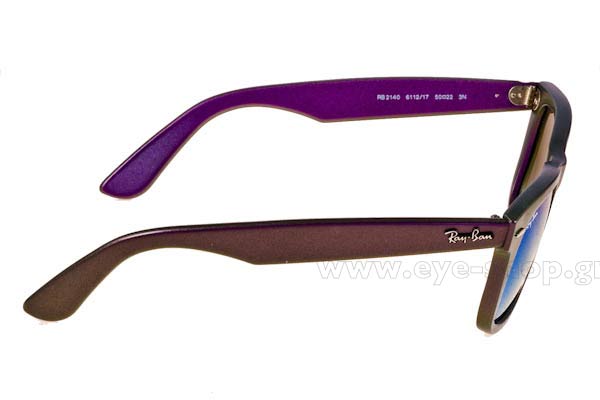 Rayban modello 2140 Wayfarer di colore SATURN 611217 Wayfarer Cosmo