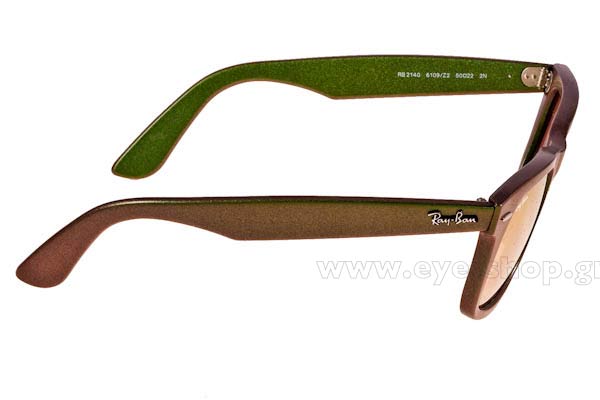 Rayban modello 2140 Wayfarer di colore VENUS 6109Z2 Wayfarer Cosmo
