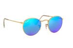 Occhiali da Sole Unisex Rayban 3447-ROUND-METAL 112/4L size 50