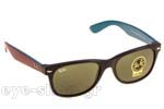 Occhiali da Sole Unisex Rayban 2132-New-Wayfarer 6182 size 55