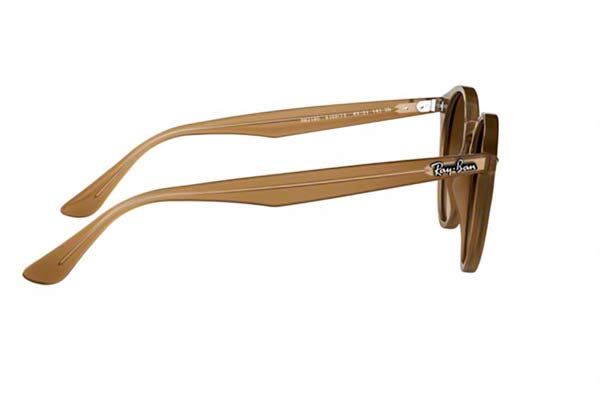 Rayban modello 2180 di colore 616613 Turtledove Brown Gradient