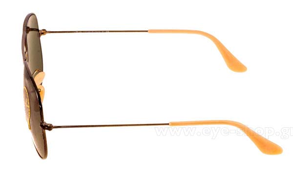Rayban modello 3025 Aviator di colore 177 Distressed
