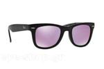Occhiali da Sole Unisex Rayban 4105-Folding-Wayfarer 601S4K Lilac mirror Limited Edition size 50