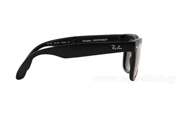 Rayban modello 4105 Folding Wayfarer di colore 601S4K Lilac mirror Limited Edition