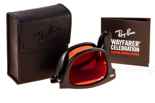 Rayban modello 4105 Folding Wayfarer di colore 601S2K Limited Edition