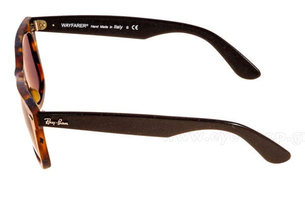 Rayban modello 2140 Wayfarer di colore 1188R5 Distressed