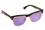 Occhiali da Sole Donna Rayban 4175-Oversized-Clubmaster 877/1M Demi Shiny black size 57