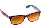 Occhiali da Sole Unisex Rayban 2132-New-Wayfarer 618985 size 55