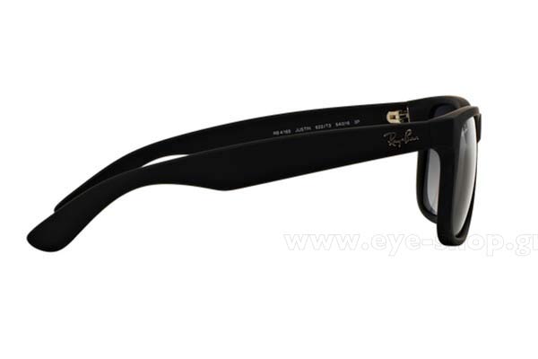 Rayban modello Justin 4165 di colore 622/T3 polarized