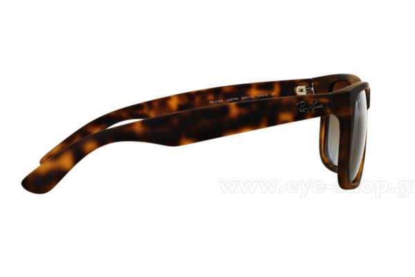 Rayban modello Justin 4165 di colore 865/T5 Polarized