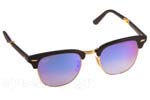 Occhiali da Sole Uomo Rayban 2176-Folding-Clubmaster 901S7Q size 51
