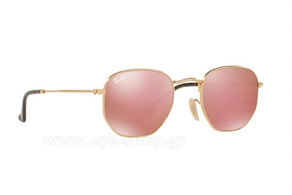 Occhiali Rayban 3548N 001/Z2 Hexagonal