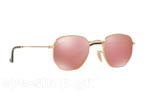 Occhiali da Sole Unisex Rayban 3548N 001/Z2 Hexagonal size 48