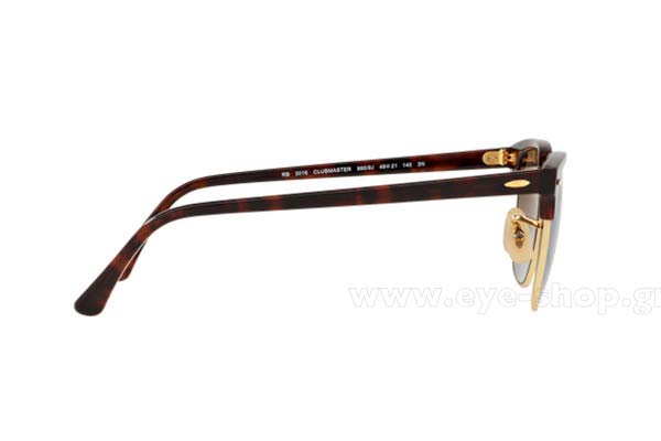Rayban modello 3016 Clubmaster di colore 990/9J