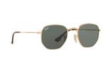 Occhiali da Sole Uomo Rayban 3548N 001 Hexagonal size 51
