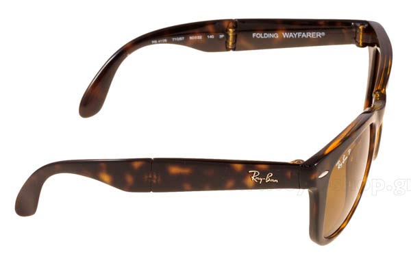 Rayban modello 4105 Folding Wayfarer di colore 710/57
