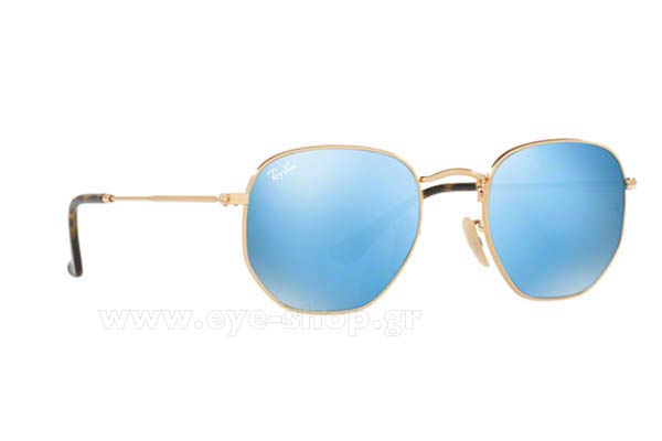 Occhiali Rayban 3548N 001/9O Hexagonal