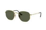 Occhiali da Sole Unisex Rayban 3548N 001 Hexagonal size 54