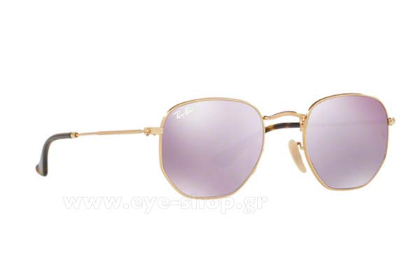 Occhiali Rayban 3548N 001/8O Hexagonal