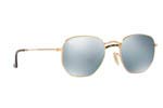 Occhiali da Sole Uomo Rayban 3548N 001/30 Hexagonal size 54