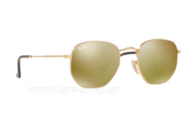 Occhiali Rayban 3548N 001/93 Hexagonal