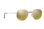 Occhiali da Sole Unisex Rayban 3548N 001/93 Hexagonal size 54