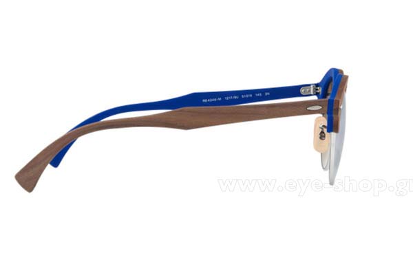 Rayban modello Clubround 4246M Wood di colore 12179U