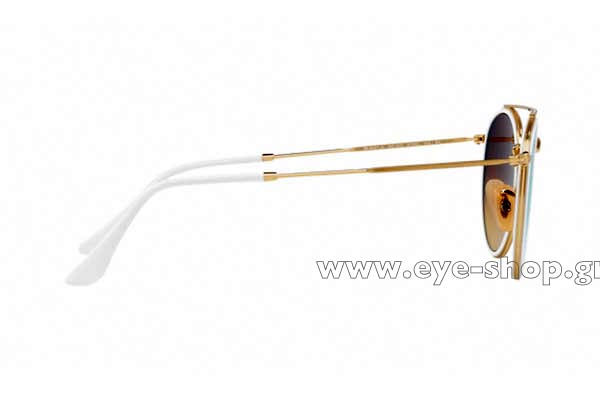 Rayban modello 3647N Round Double Bridge di colore 001/4O
