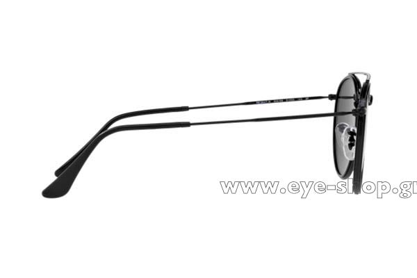Rayban modello 3647N Round Double Bridge di colore 002/58 polarized