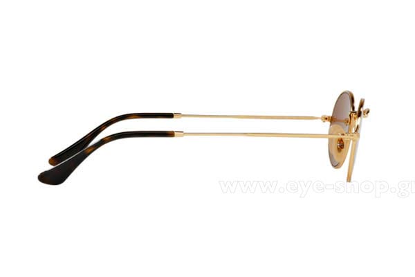 Rayban modello 3547N Oval Flat di colore 001/Z2