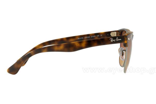 Rayban modello 4175 Oversized Clubmaster di colore 878/M2 polarized