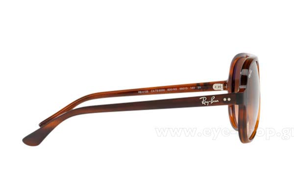 Rayban modello 4125 CATS 5000 di colore 820/A5