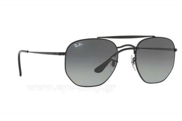 Occhiali Rayban 3648 THE MARSHAL 002/71 Hexagonal Double Bridge