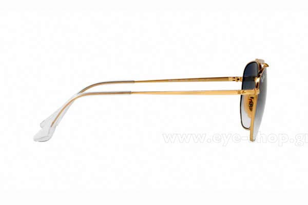 Rayban modello 3648 THE MARSHAL di colore 001/3F Hexagonal Double Bridge