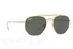 Occhiali da Sole Uomo Rayban 3648-THE-MARSHAL 001 Hexagonal Double Bridge size 54