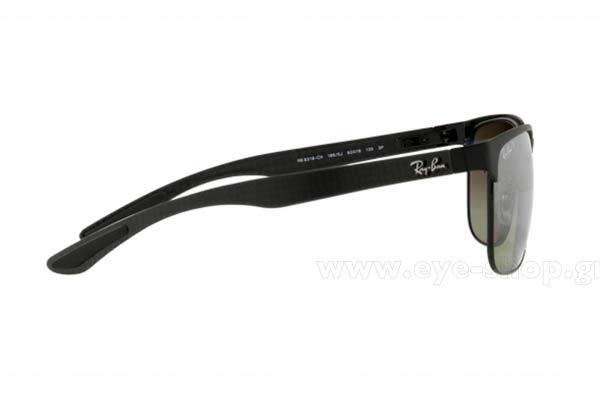 Rayban modello 8319CH di colore 186/5J Chromance