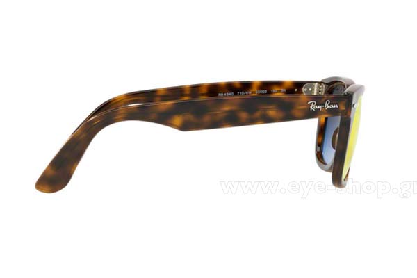 Rayban modello 4340 Wayfarer Ease di colore 710/4W