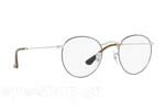 Occhiali da Vista Unisex Rayban 3447V-ROUND-METAL 2970 size 50