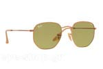 Occhiali da Sole Unisex Rayban 3548N 91314C Hexagonal size 54