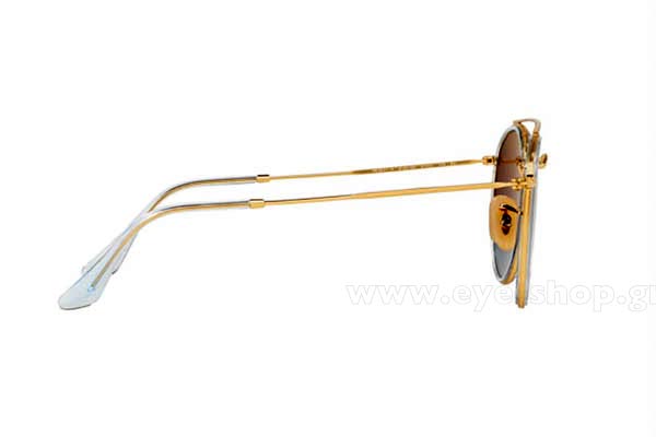 Rayban modello 3647N Round Double Bridge di colore 91233M