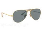 Occhiali da Sole Unisex Rayban 3689-AVIATOR-METAL-II 9064S2 Polarized size 55