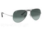 Occhiali da Sole Uomo Rayban 3689-AVIATOR-METAL-II 9149AD size 58